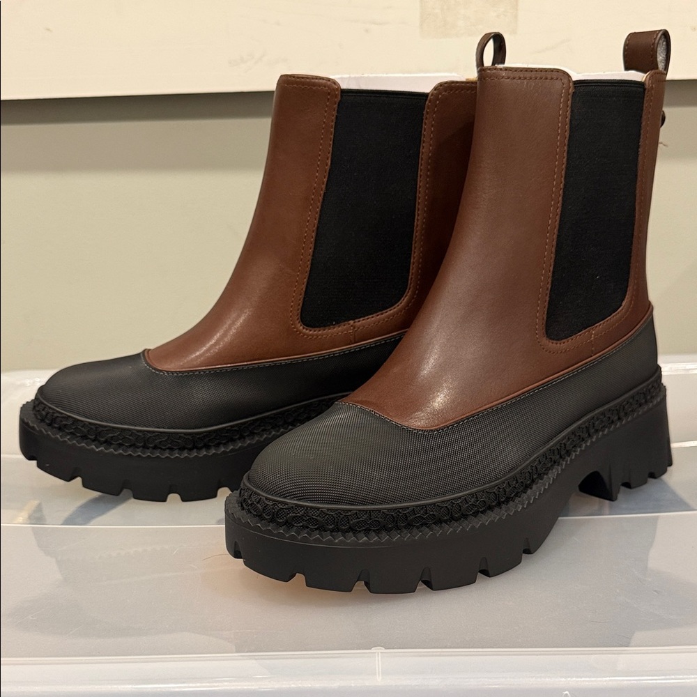Coach Jayla Leather Bootie
